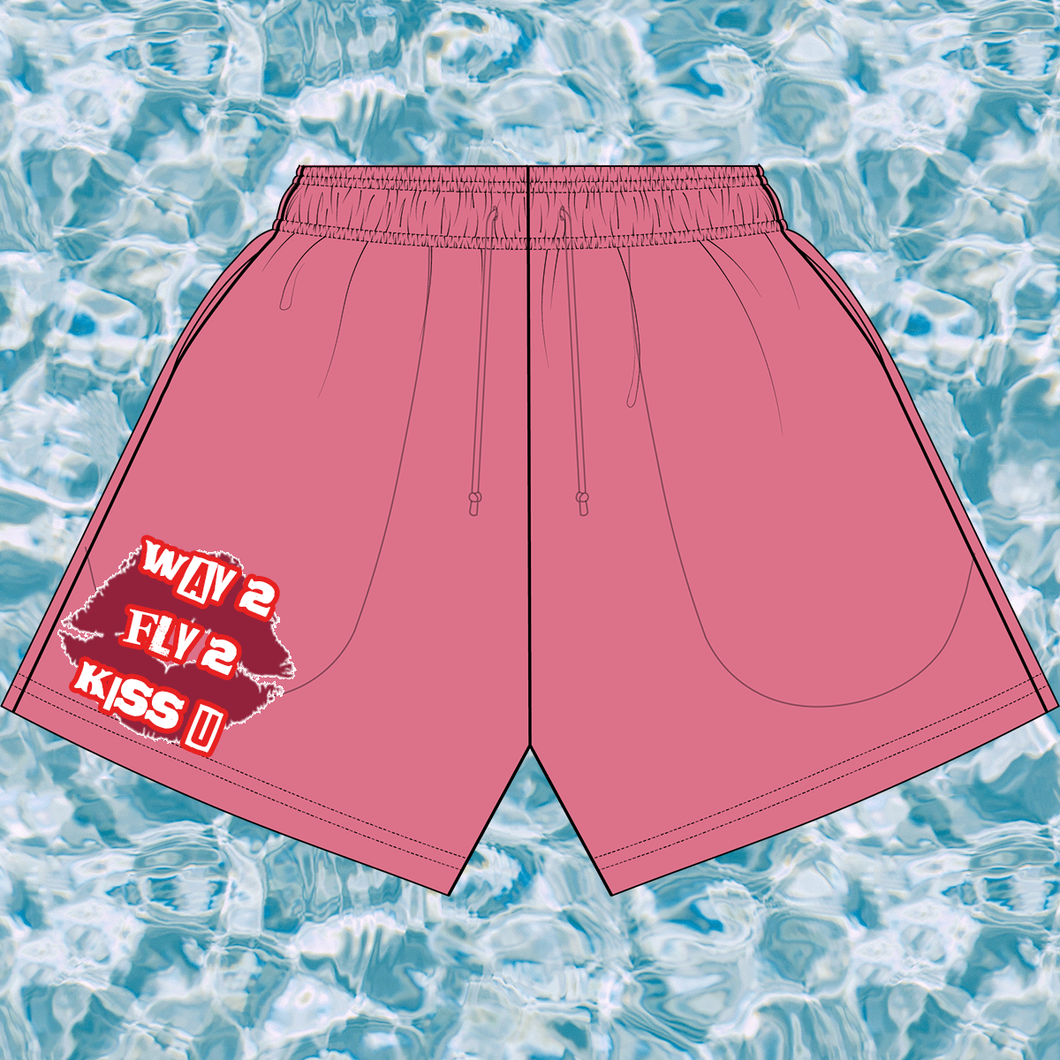 Way 2 Fly Shorts Pink