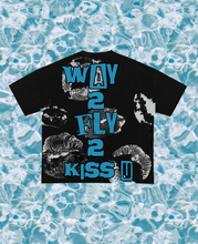 Load image into Gallery viewer, Kiss Me Through the Phone Tee Black
